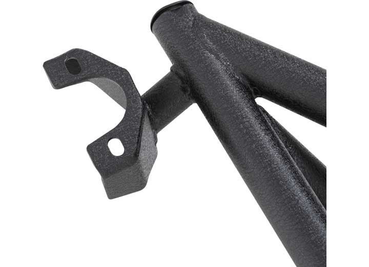 07-18 WRANGLER JK 4 DR SRC ROCK CRAWLER SIDE ARMOR; BLACK TEXTURED
