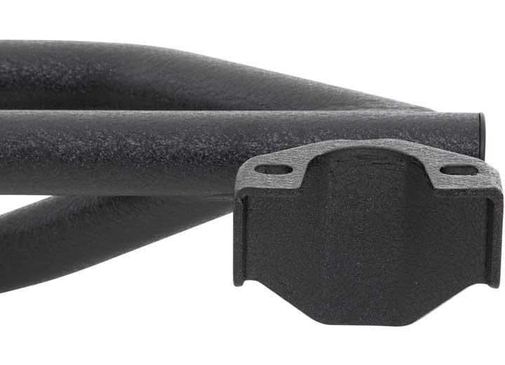 07-18 WRANGLER JK 4 DR SRC ROCK CRAWLER SIDE ARMOR; BLACK TEXTURED