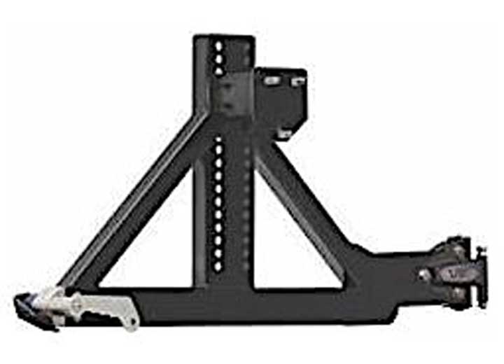 87-06 WRANGLER (YJ/TJ/LJ) XRC REAR SWING AWAY - BLACK TEXTURED