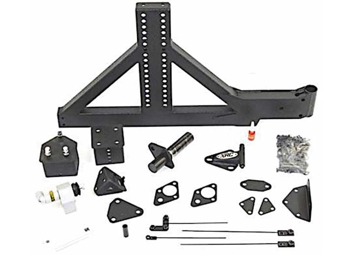 87-06 WRANGLER (YJ/TJ/LJ) XRC REAR SWING AWAY - BLACK TEXTURED Smittybilt