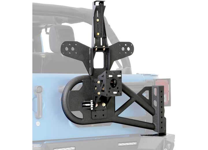 07-18 WRANGLER JK 2/4 DOOR XRC GEN2 BOLT ON TIRE CARRIER Smittybilt