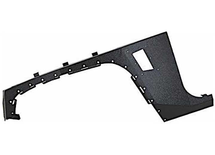 07-18 WRANGLER JK 2/4 DR XRC FRONT FENDERS ARMOR; SOLD AS PAIR; BLACK TEXTURED