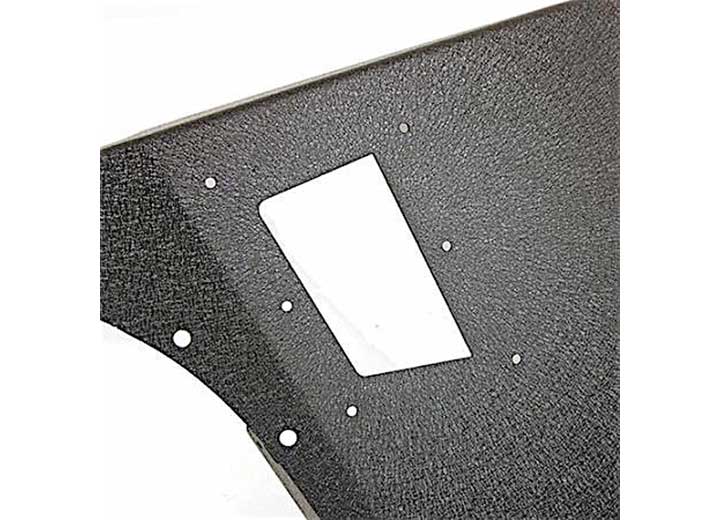 07-18 WRANGLER JK 2/4 DR XRC FRONT FENDERS ARMOR; SOLD AS PAIR; BLACK TEXTURED