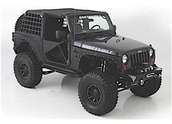 07-18 WRANGLER JK 4 DR XRC REAR CORNER ARMOR; COMPLETE INNER LINER; BLACK TEXTURED