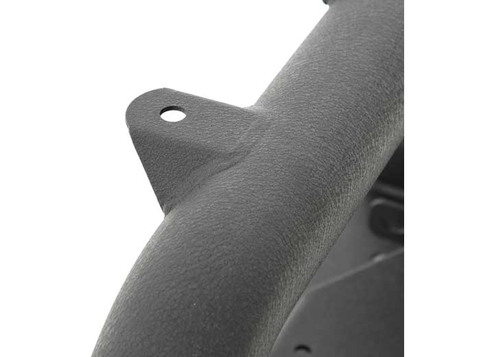 07-18 WRANGLER JK 2/4 DR XRC ATLAS FRONT BUMPER W/GRILLE GUARD & FOG LIGHT HOLES; BLACK
