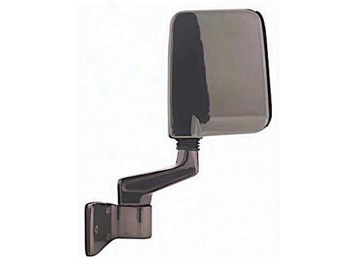 87-06 WRANGLER (YJ/TJ/LJ) HALF DOOR SIDE MIRRORS - BLACK Smittybilt