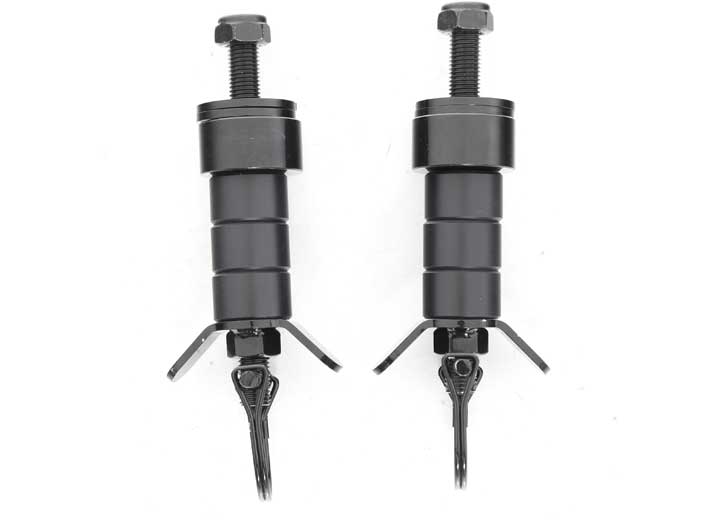 18-C WRANGLER JL 2/4DR JACK MOUNT; BLACK POWDER COAT FINISH