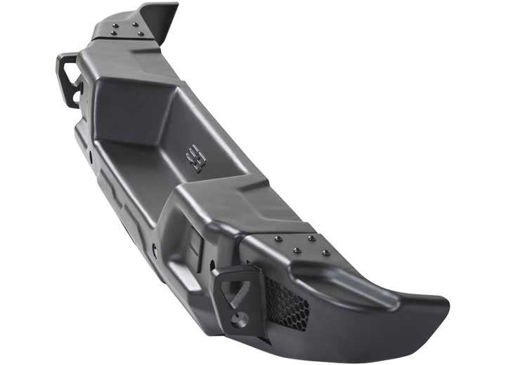 18-C WRANGLER JL 2/4DR STRYKER REAR BUMPER; BLACK