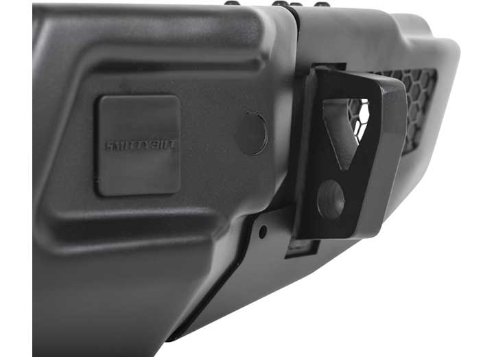 18-C WRANGLER JL 2/4DR STRYKER REAR BUMPER; BLACK