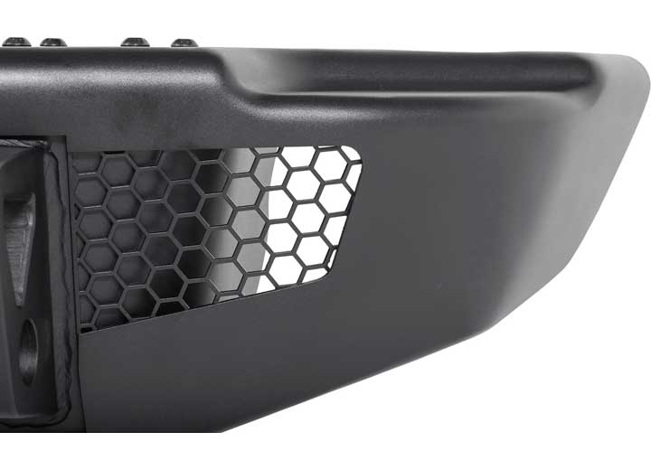 18-C WRANGLER JL 2/4DR STRYKER REAR BUMPER; BLACK