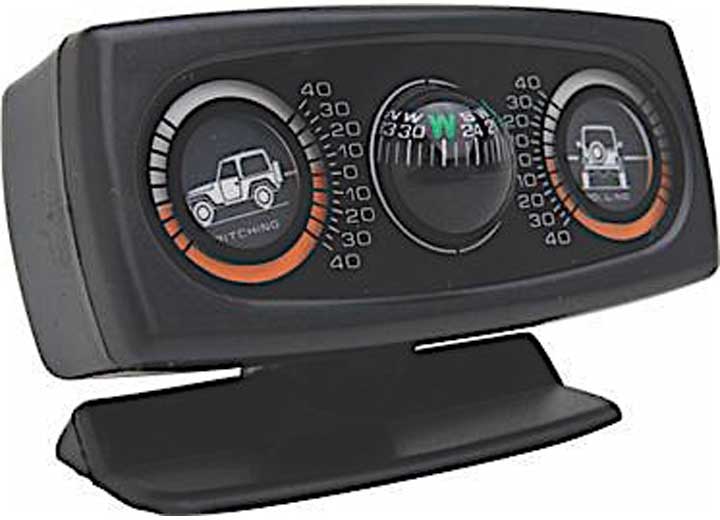 CLINOMETER II - JEEP GRAPHIC W/ COMPASS - ILLUMINATED Smittybilt