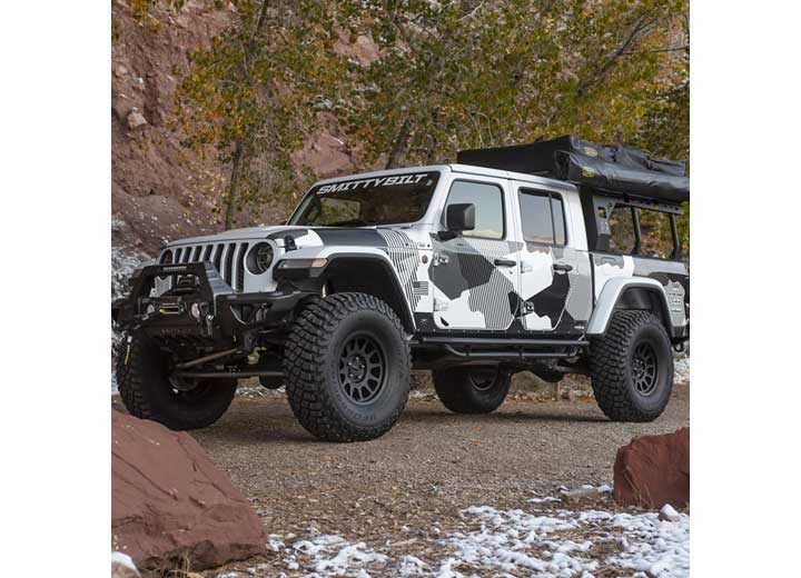 20-C JEEP GLADIATOR SRC SIDE ARMOR WITH STEPS