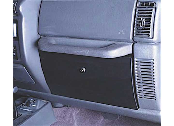 97-06 WRANGLER (TJ/LJ) VAULTED GLOVE BOX - BLACK