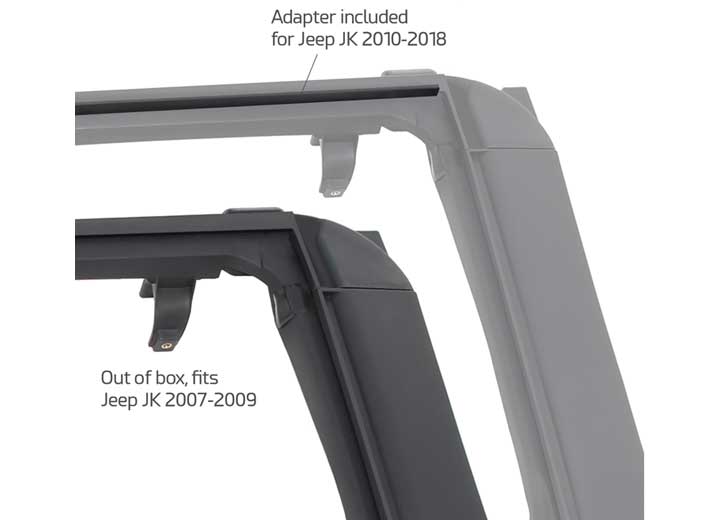 07-18 WRANGLER JK 4DR OE- STYLE DOOR SURROUNDS; INCLUDES SIX KNOBS