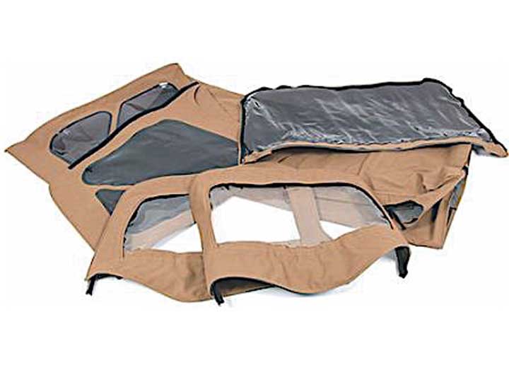97-06 WRANGLER (TJ) SOFT TOP - OEM REPLACEMENT W/TINTED WINDOWS - DENIM SPICE Smittybilt