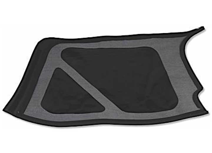 97-06 WRANGLER TJ REPLACEMENT SOFT TOP W/TINTED WINDOWS & UPPER DOOR SKINS; BLACK DIAMOND