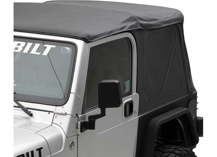 97-06 WRANGLER TJ REPLACEMENT SOFT TOP W/TINTED WINDOWS; BLACK DIAMOND