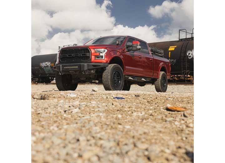 15-C FORD F150/F250/F350 NERF STEP SQUARED BLACK