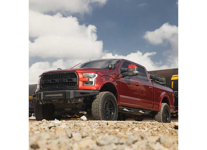 15-C FORD F150/F250/F350 NERF STEP SQUARED BLACK