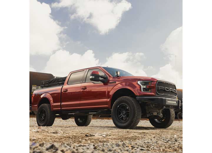 15-C FORD F150/F250/F350 NERF STEP SQUARED BLACK