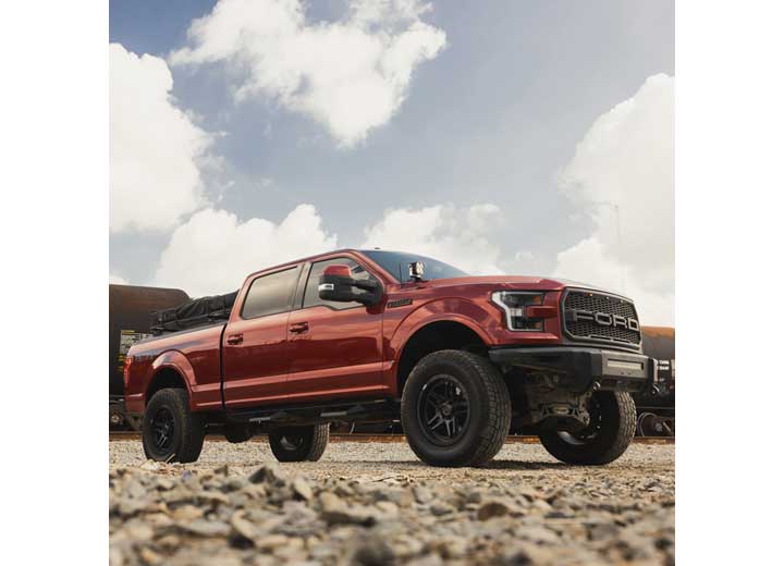 15-C FORD F150/F250/F350 NERF STEP SQUARED BLACK