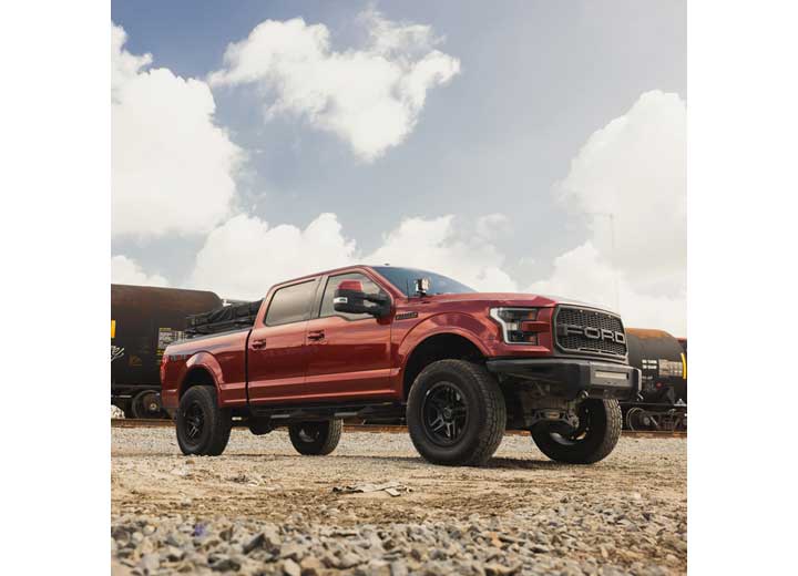 15-C FORD F150/F250/F350 NERF STEP SQUARED BLACK