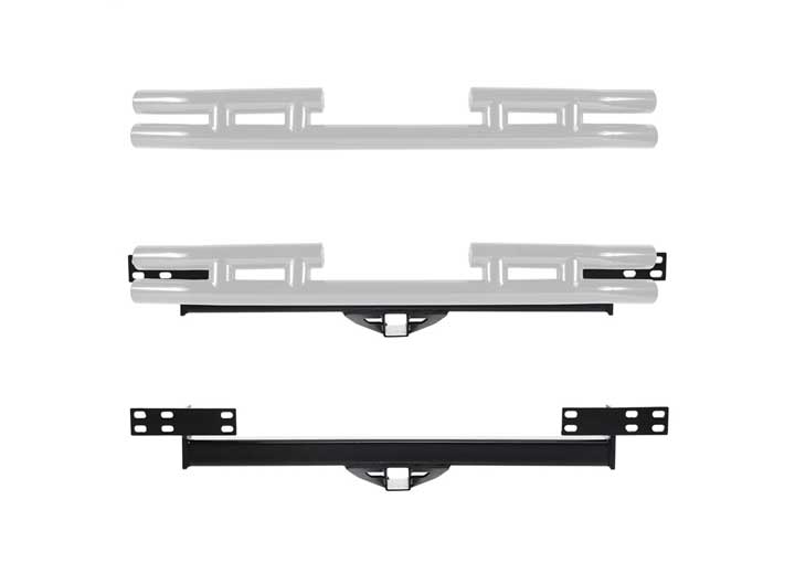 87-06 WRANGLER (YJ/TJ/LJ) RECEIVER HITCH - CLASS II - BOLT ON - FITS OE STYLE REAR BUMPERS