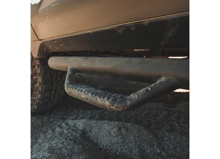 16-23 TOYOTA TACOMA NERF STEP TEXTURED ROUND BLACK