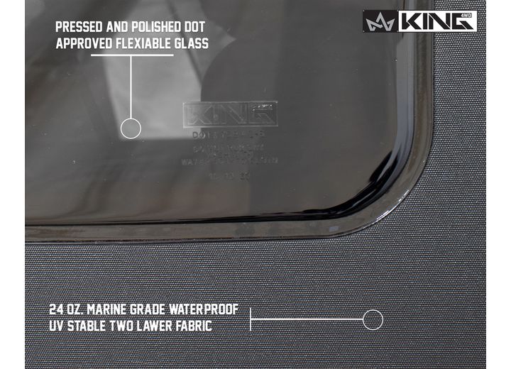 Black Diamond Replacement Soft Top for 2010-2018 Jeep Wrangler JK 2 Door