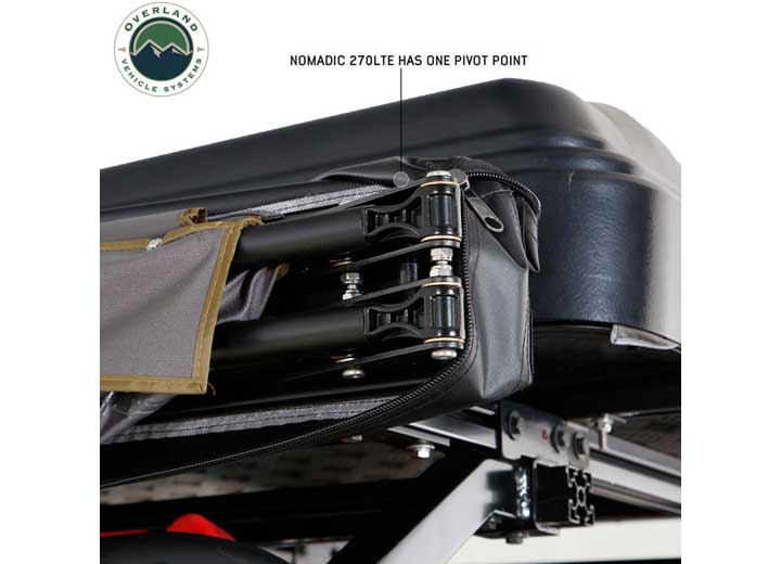 NOMADIC 270 LTE Driver Side Canopy with Installation Kit