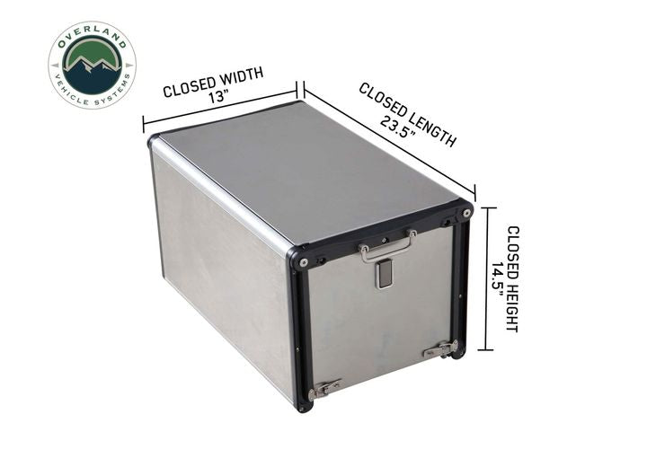 KOMODO OUTDOOR COOKING STATION - DUAL GRILL, SKILLET, FOLDABLE WORKSPACE, AND HEAT EFFICIENT ROCKET TOWER