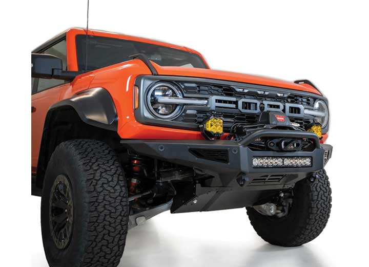22-C BRONCO RAPTOR ROCK FIGHTER FRONT BUMPER BLACK Addictive Desert