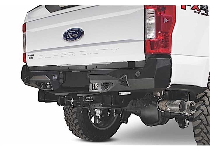 17-19 F250/F350 SUPER DUTY STEALTH FIGHTER REAR BUMPER HAMMER/SATIN BLACK Addictive Desert
