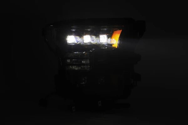 NOVA-Series LED Projector Headlights for 2015-2020 Ford F150 & Raptor - Alpha-Black Finish
