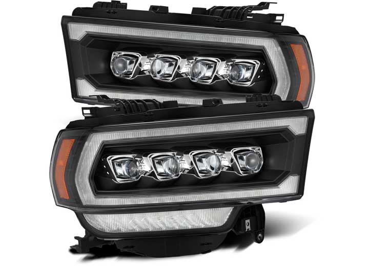 AlphaRex NOVA-Series Black LED Projector Headlights for 2019-2024 Ram Heavy-Duty Trucks AlphaRex USA