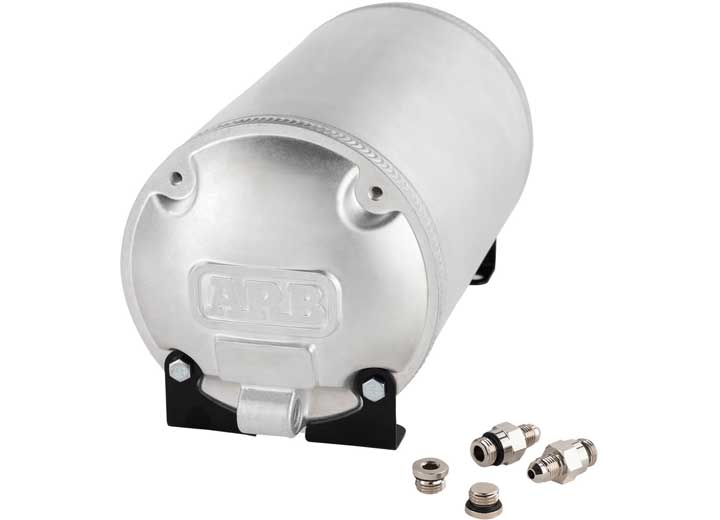 ALUMINUM COMPRESSOR PORTABLE AIR TANK W/ 1 GALLON CAPACITY & 4 PORTS ARB Usa/Old Man Emu