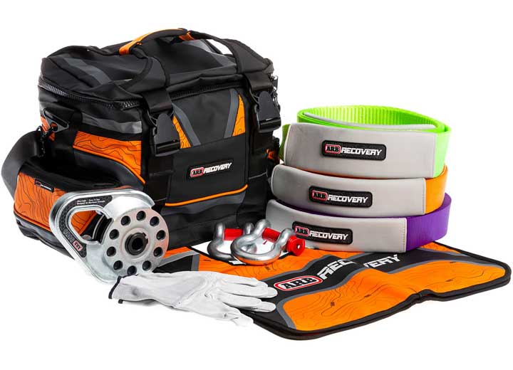 ARB Usa/Old Man Emu - ARB PREMIUM RECOVERY KIT;HEAVY - DUTY PVC RECOVERY BAG, 17,600LBS SNATCH STRAP
