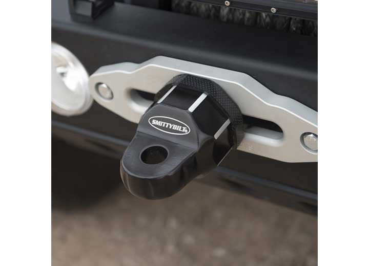Smittybilt A.W.S. Aluminum Winch Shackle - Black Smittybilt