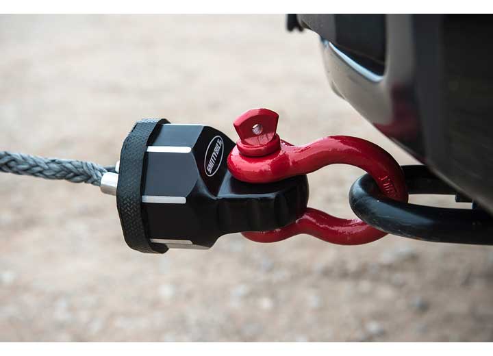 A.W.S. ALUMINUM WINCH SHACKLE BLACK