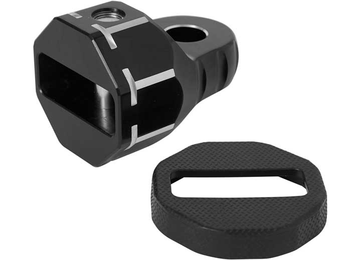 A.W.S. ALUMINUM WINCH SHACKLE BLACK