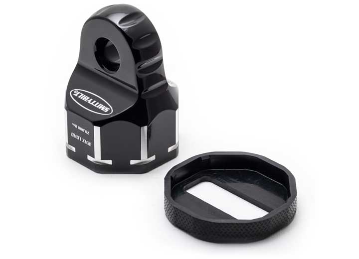 A.W.S. ALUMINUM WINCH SHACKLE BLACK