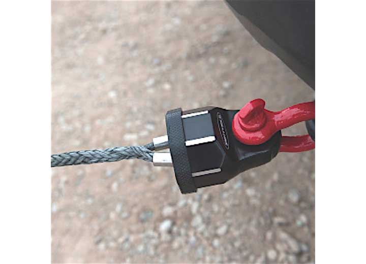 A.W.S. ALUMINUM WINCH SHACKLE BLACK