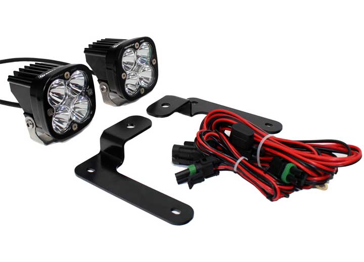 Baja Designs Jeep JL/JT Squadron Sport A-Pillar Light Kit (Clear - Spot)