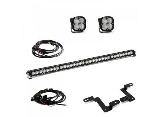 18-C WRANGLER JL S8 40IN COWL MOUNT LED BAR DRIVING/COMBO PATTERN SQUADRON SPORT