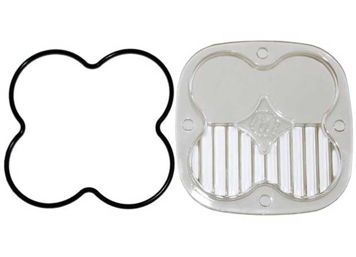 Baja Designs Squadron Light Pod Lens Kit - Driving/Combo - Clear