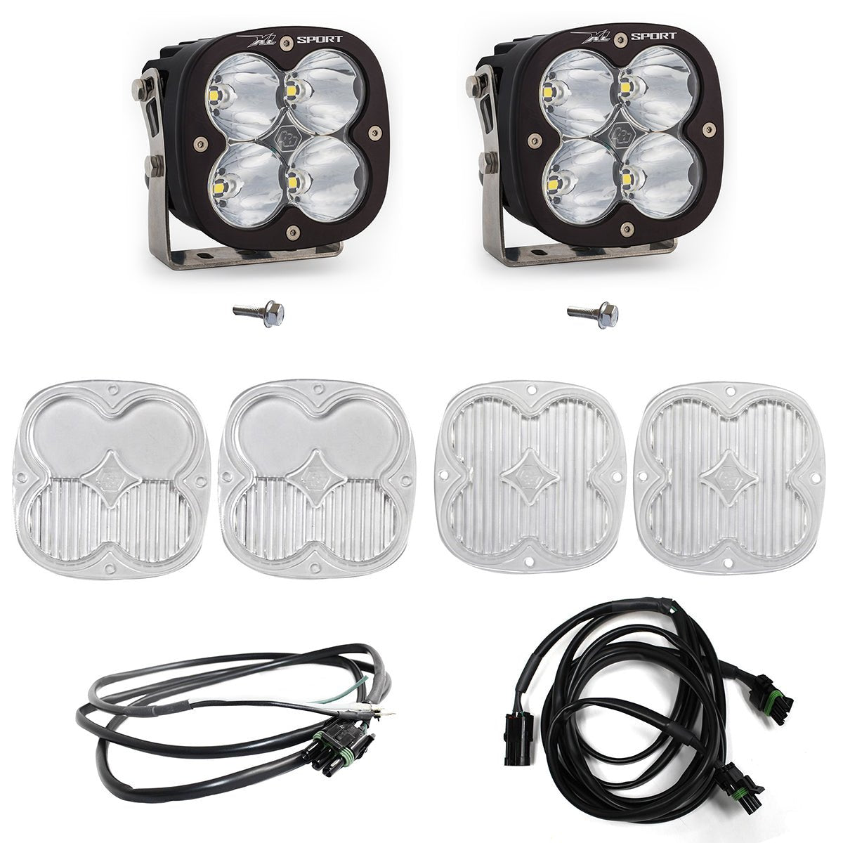 Ford XL Sport A-Pillar Light Kit (Clear - Spot) | 2021-2022 Ford Bronco