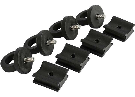 Ultimate 4-Piece Heavy-Duty D-Ring Cargo Tie-Down Kit for Safe Truck Bed Transport – 1000 lbs Capacity Slide System