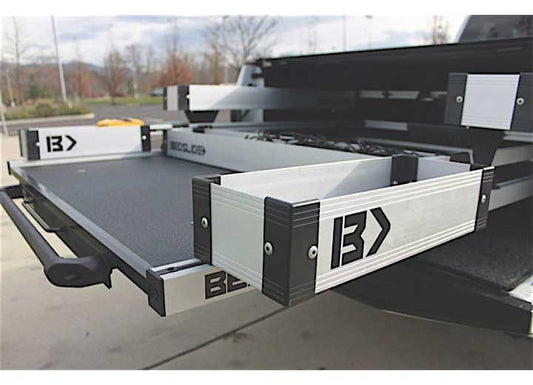 Ultimate 2PC Truck Bed Slide Bin Kit with 1000 lbs Capacity for BEDTRAX