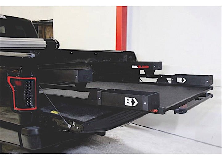 Ultimate Heavy-Duty Truck Bed Slide Organizer - 1,000 lbs Capacity Complete Kit