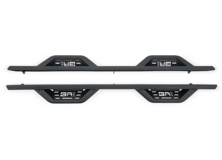 09-18 RAM 1500(18-C 1500 CLASSIC)/10-C RAM 2500/3500/4500/5500 CREW CAB AMBUSH SIDE STEPS BLACK Body Armor 4x4